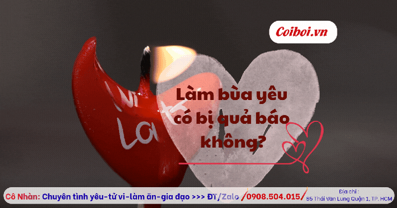 Làm bùa yêu có bị quả báo không?