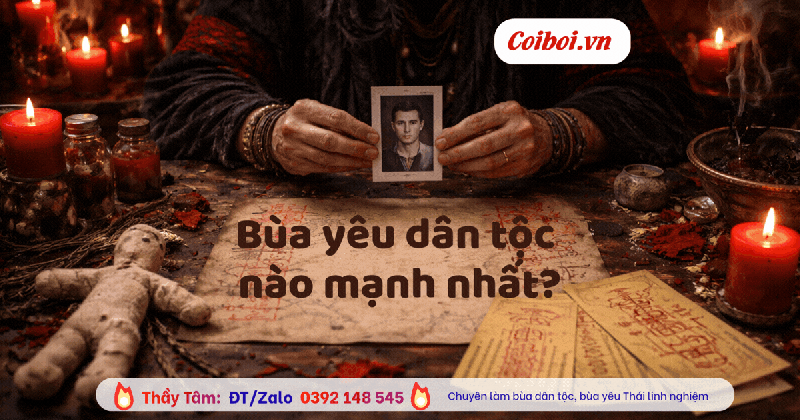 Bùa yêu dân tộc nào mạnh nhất? Bùa yêu Thái hay Mường linh thiêng hơn?