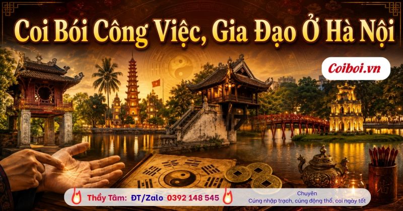 11 Địa Điểm Coi Bói Công Việc, Gia Đạo Được Người Hà Nội Thường Nhắc Đến